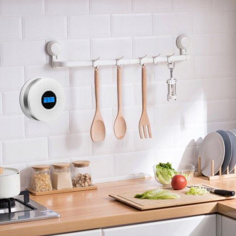 Czujnik Czadu i Dymu Detektor Tlenku Węgla Certyfikowany