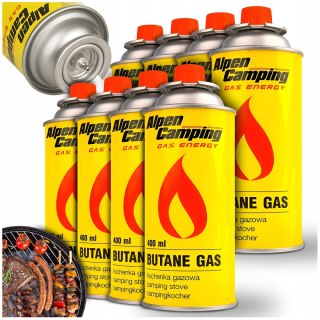 GAZ do KUCHENKI TURYSTYCZNEJ PALNIKA KARTUSZ x8
