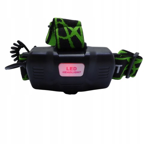 LATARKA MOCNA WODOODPORNA LED CZOŁÓWKA XML T6 RING COB ZOOM 800M