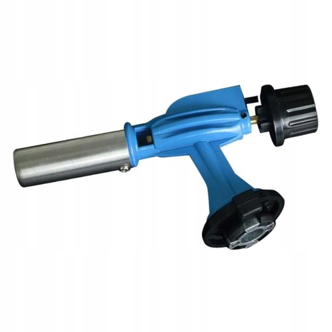 Mini Palnik żeliwny gazowy Blow Torch Flame Gun niebieski wytrzymały mocny