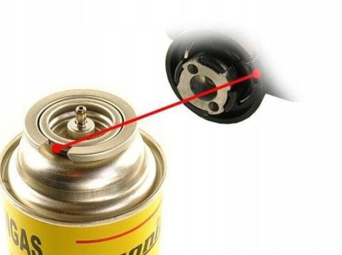 Palnik Gazowy 360° Opalarka Lutownica Lutlampa Wielozadaniowy Na Gaz