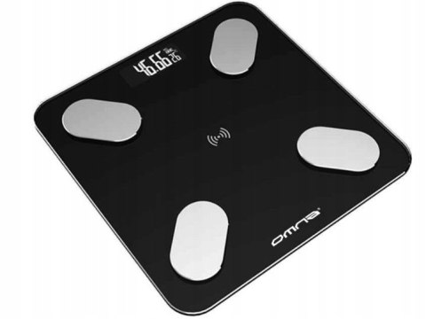 Waga łazienkowa bluetooth ANALITYCZNA WAGA ŁAZIENKOWA BLUETOOTH maks 180kg