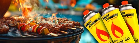 GAZ NABÓJ KARTUSZ WKŁAD 400ML KUCHENKA GAZOWA PALNIK