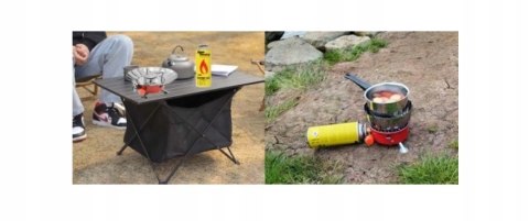 KUCHENKA TURYSTYCZNA GAZOWA Z OSŁONĄ NA WIATR XXL