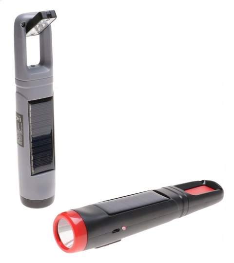 Latarka Akumulatorowa Solar Tiross 170 lm LED COB TS 2221