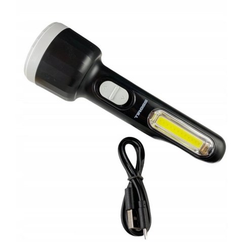 Latarka Akumulatorowa Tiross TS-1854 2x Światło LED Aku.1200mAh