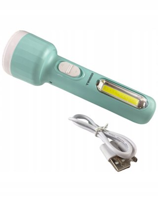 Latarka Akumulatorowa Tiross TS-1854 2x Światło LED Aku.1200mAh