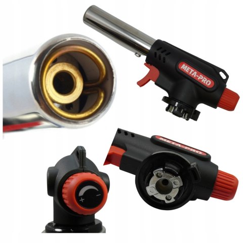 MARKOWY PALNIK GAZOWY 360° SUPER JAKOŚĆ LUTOWNICA GAZ + 4 KARTUSZ LUTLAMPA