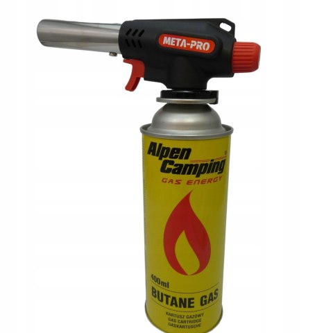 MARKOWY PALNIK GAZOWY 360° SUPER JAKOŚĆ LUTOWNICA GAZ + 4 KARTUSZ LUTLAMPA