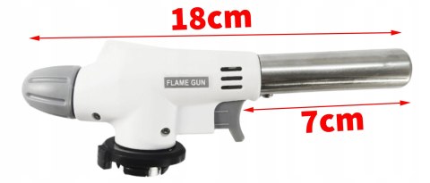 Mini Palnik Gazowy z Ceramiką Opalarka Lutownica Kartusz 6 x Gaz Rękawiczki