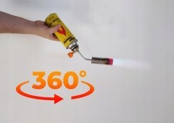 PALNIK GAZOWY DEKARSKI 360 6szt. Gaz Kartusz Nabój z Gazem