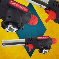 Palnik gazowy Palnik CAMP PRO FIRE GUN x 4 Butla Alpen 1300 W