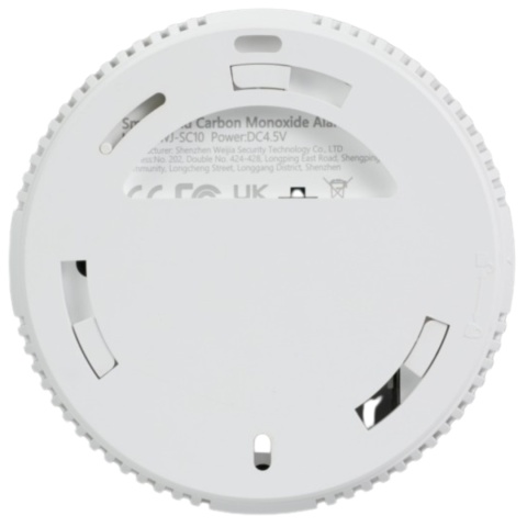 Czujnik Czadu i Dymu Detektor Tlenku Węgla Certyfikowany