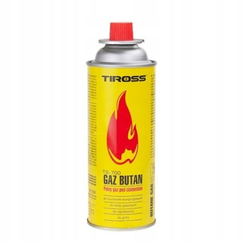 Gaz Kartusz Gazowy Do Palnika Kuchenki Tiross TS-700 227g/400ml 4szt.