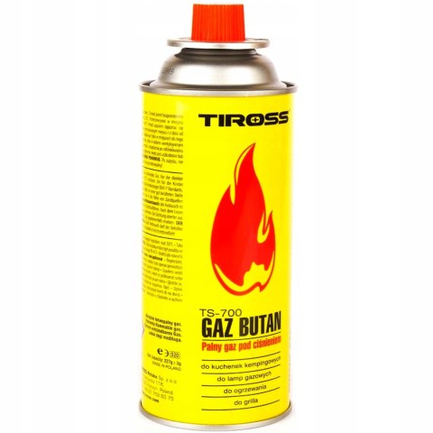 Gaz Kartusz Gazowy Do Palnika Kuchenki Tiross TS-700 227g/400ml